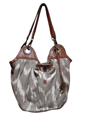 Lucky Brand Bali Hai Hobo Bag Oyster